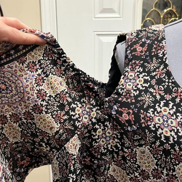 As U Wish Floral Pattern Dress - Picture 2 of 2